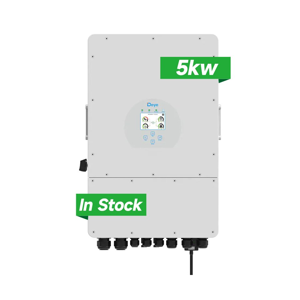 DC AC 5KW Hybrid Solar Inverter With MPPT Trackers Solar Inverter For Solar Energy System