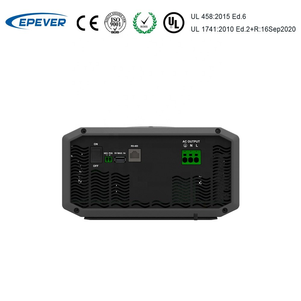 Epever Plus 4000W 48V Solar Hybrid inverter Excellent EMC off-grid inverter AC110V/120V for Residential security monitor system