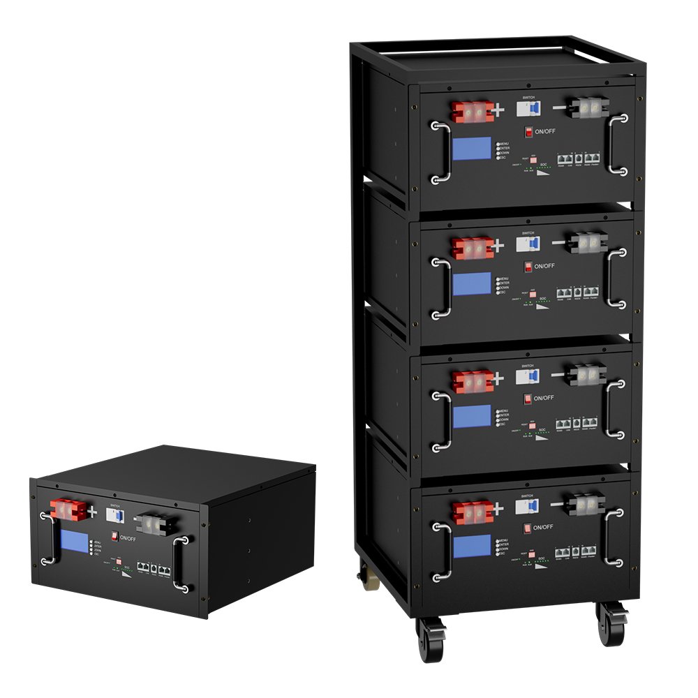 Safecloud 48V Solar Inverter Battery 5Kw 10Kw 15KW 48V 100Ah 200Ah 300Ah LiFePO4 Rack Battery 48V Lithium ion Phosphate Battery