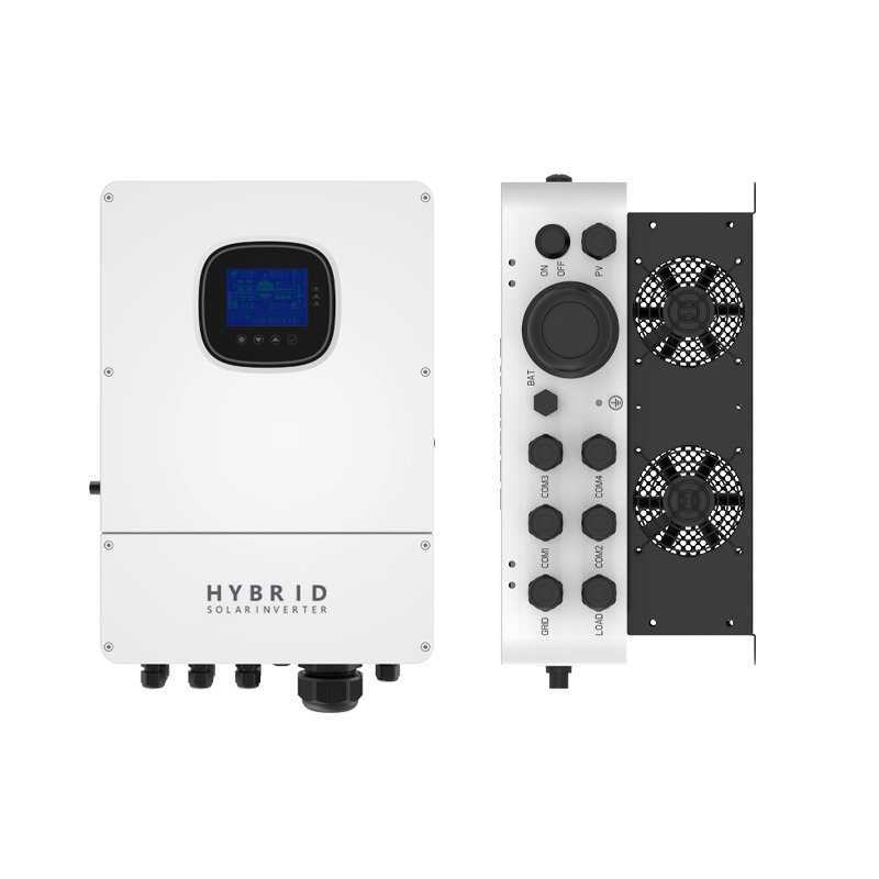 Hot Sale 8KW 10KW 12KW Hybrid Inverter 120V 240V 2MPPTS Split Type Aircon Inverter All In One Solar Inverter