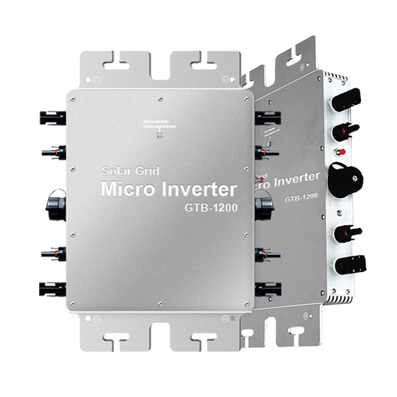 VDE Certification 120v 220v 230v 1200w Solar Microinverter MPPT Grid Tie Micro Inverter Solar 1200w System