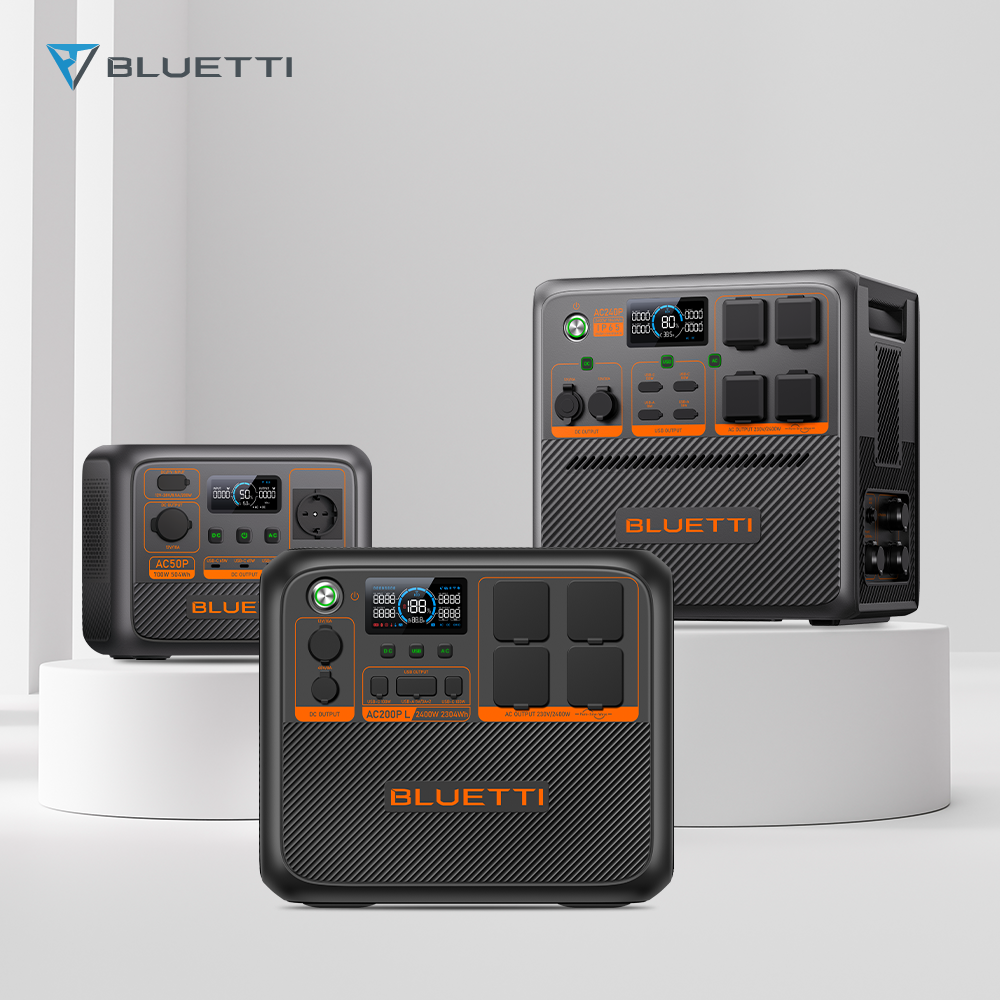 Bluetti Portable Solar Battery Generator Power Banks & Power Station 10000w 5000w 3000w 2000w 1000w Generation with Solar Panels