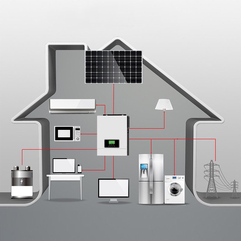 SUNCIME 2kw 3.2kw hybrid inverter NM 2000W 3200W single phase solar inverter in stock price