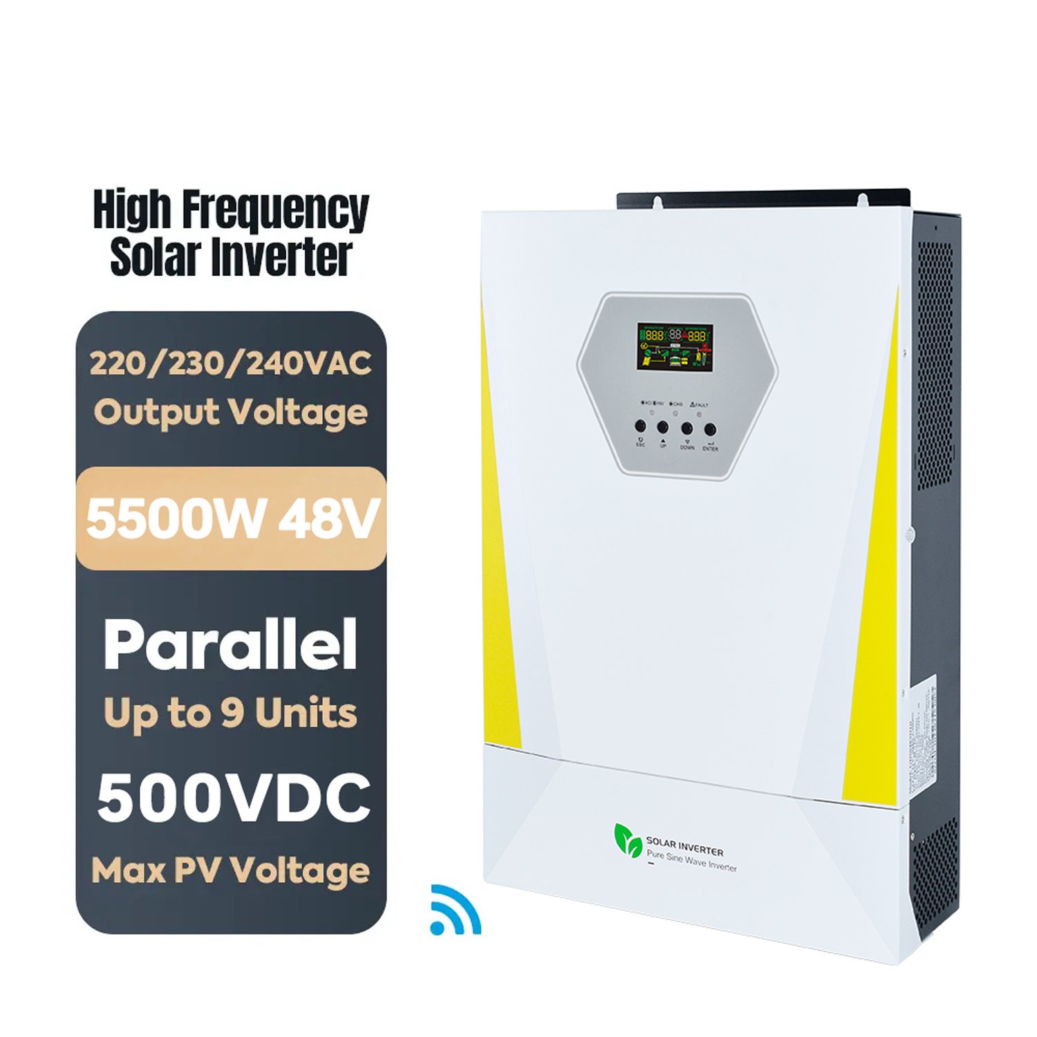 Solar Energy Products 5kva 5kw Off Grid Hybrid Solar Inverter Price List 48V Pure Sine Wave