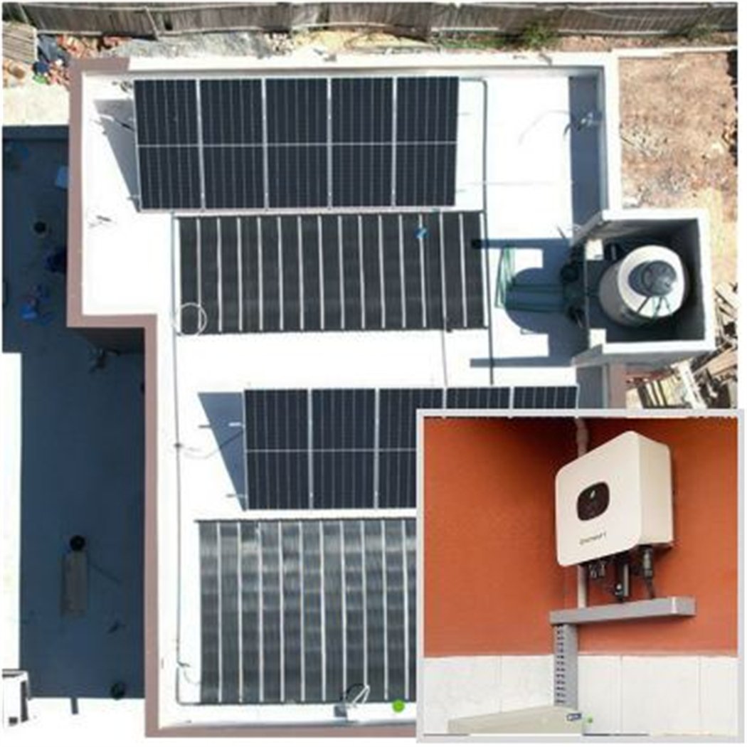 High Efficiency 6 KW Single phase solar on grid tie residential inverter for home use