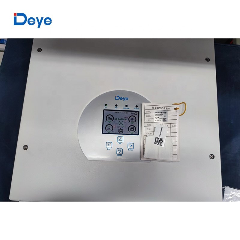 2024 New Deye SUN-8K-SG01LP1 EU Version Hybrid Solar Inverter Single Phase 5KW 6KW 8KW 10KW 12KW with 48V LiFePO4 Battery