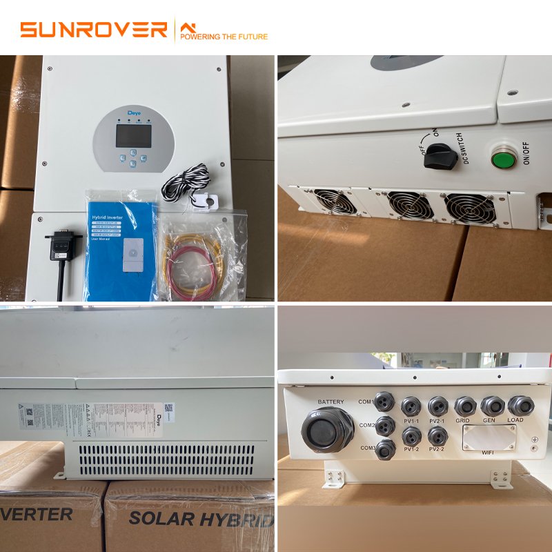Hybrid Solar inverter Power System inverter 12KW Deye Hybrid Inverter