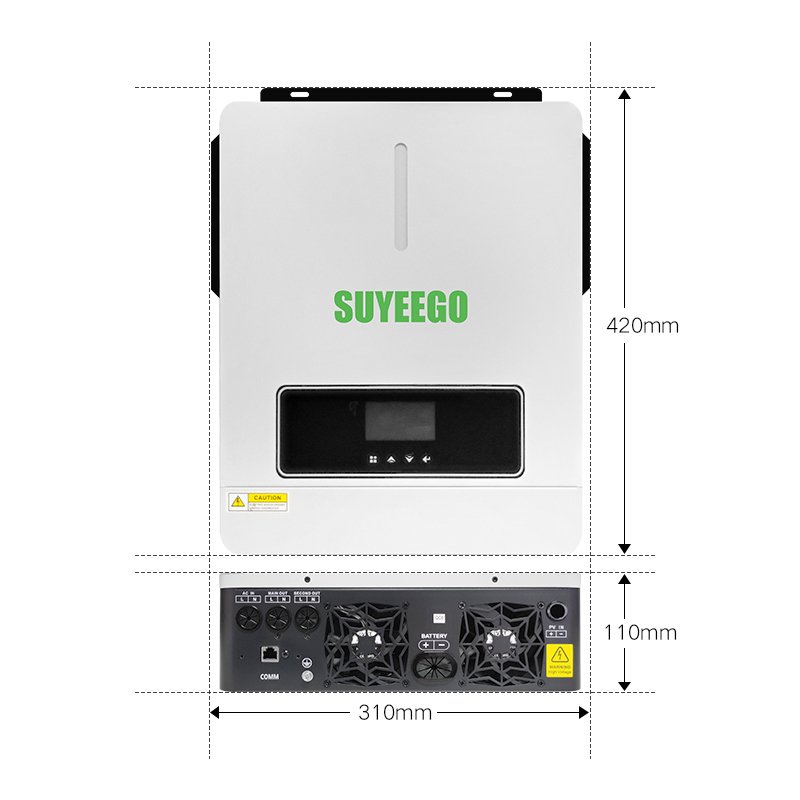 SUYEEGO 4.2KW 6.2KW Off Grid UPS MPPT Solar charger Controllers Inverter with Battery Charger for Energy System