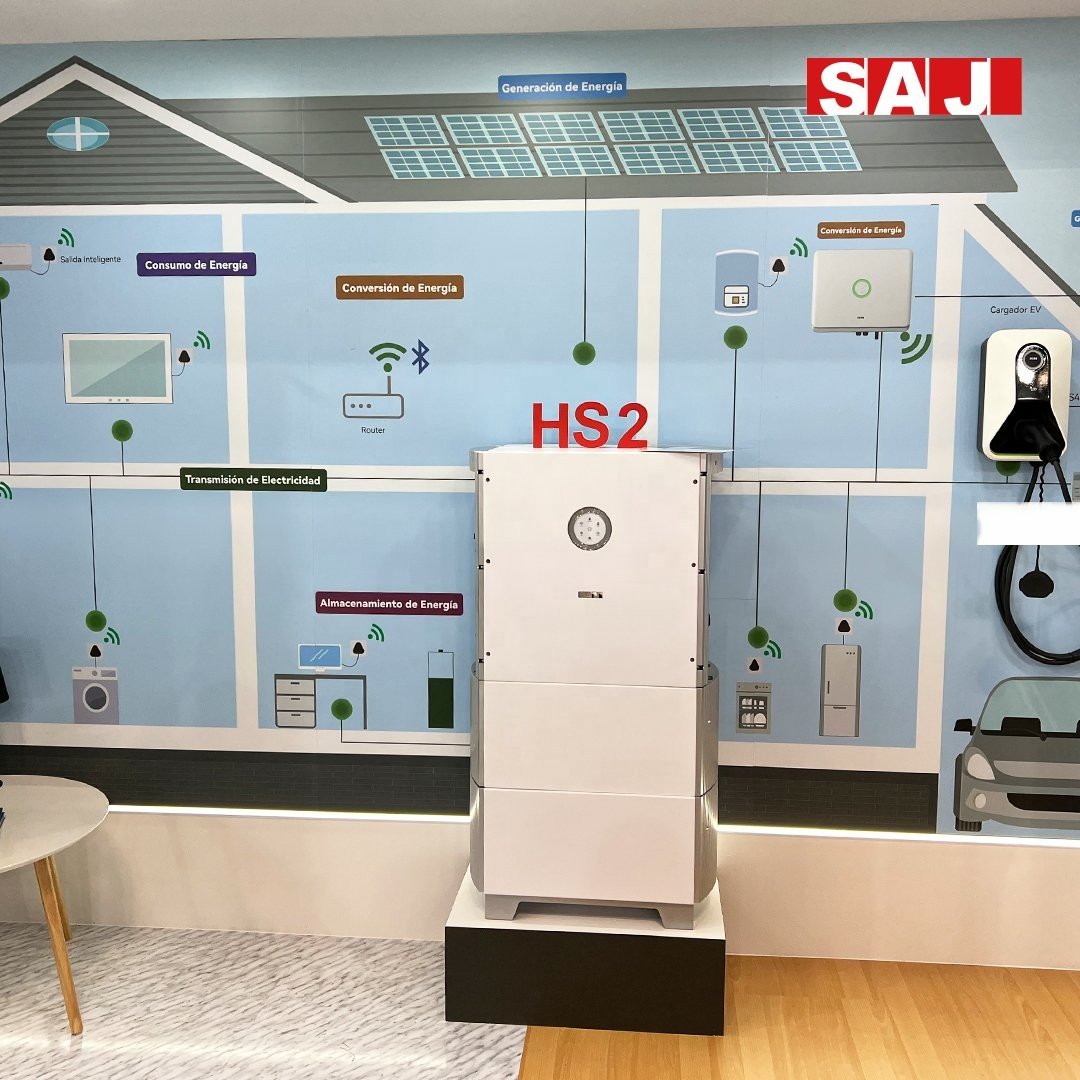 SANJ 5kWh 10kwh Hybrid Solar Inverter Lithium Battery All In One Energy Storage System with Inverter