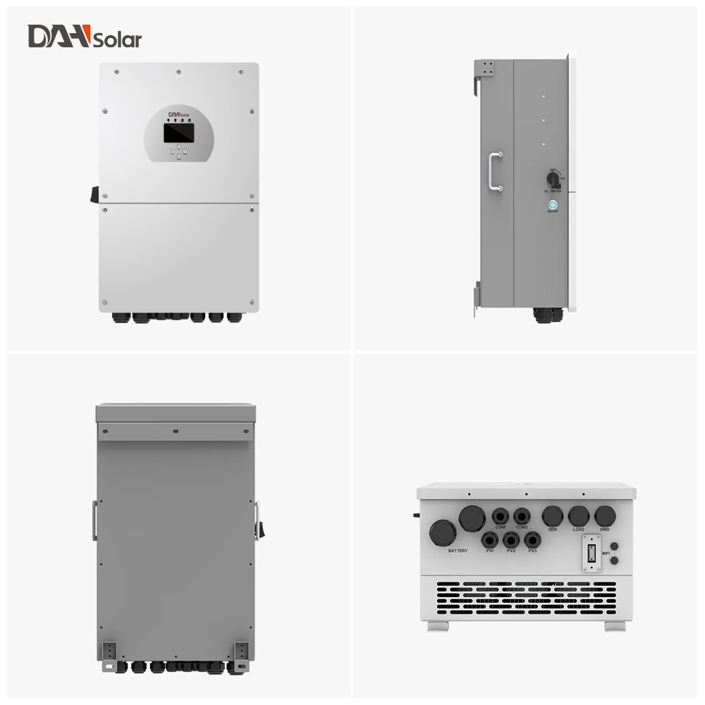 DEYE POWER Single Phase 220V 48V 12Kw 14kw 16kw Hybrid Solar Inverter SUN-16K-SG01LP1-EU