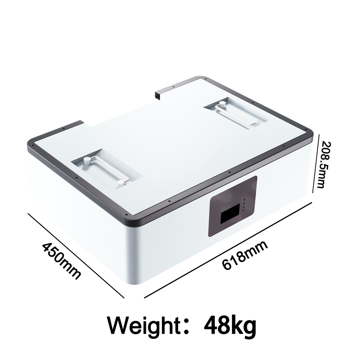 Seplos Stackable Modular 51.2v 5kw 10kwh 20kwh Lifepo4 Lithium Ion batteries Home Solar System 48V 100Ah Energy Storage Battery
