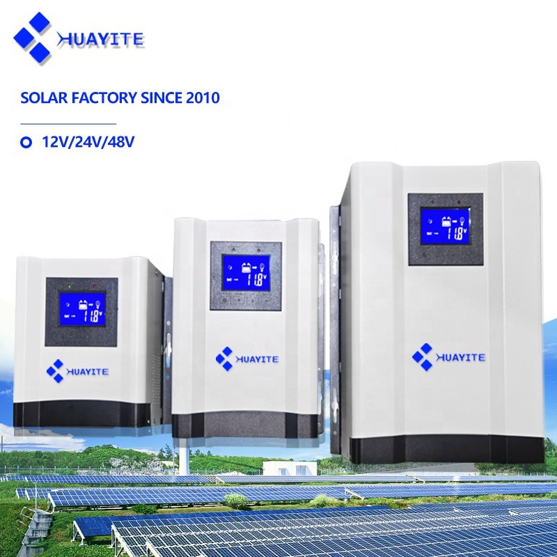 Good Stability MPPT Hybrid Solar Inverter mppt 60A Input Voltage 12V 24V 36V 48V Off Grid 60A MPPT Solar Charger controller
