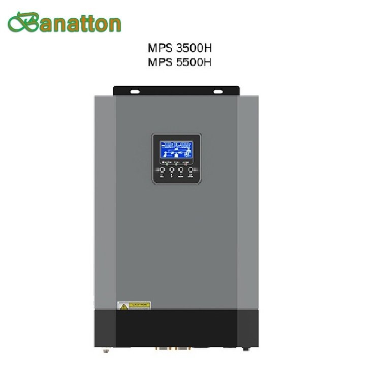 LCD Display Solar Inverters 3KW 50 60HZ Single Phase Hybrid Off Grid Solar Inverter 3KVA 24V For Solar Systems