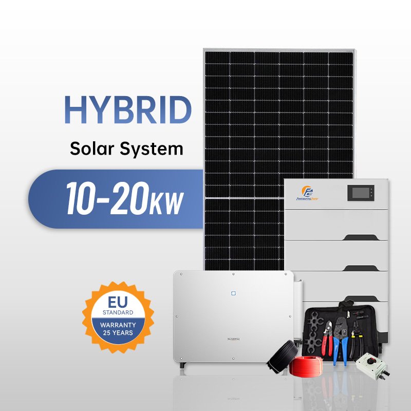 10KW Hybrid Solar System Home Energy Storage System 5KW Solar Kit Factory Price Solar Panels With Battery And Inverter