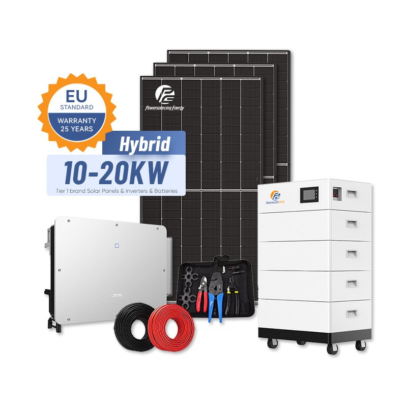 10KW Hybrid Solar System Home Energy Storage System 5KW Solar Kit Factory Price Solar Panels With Battery And Inverter