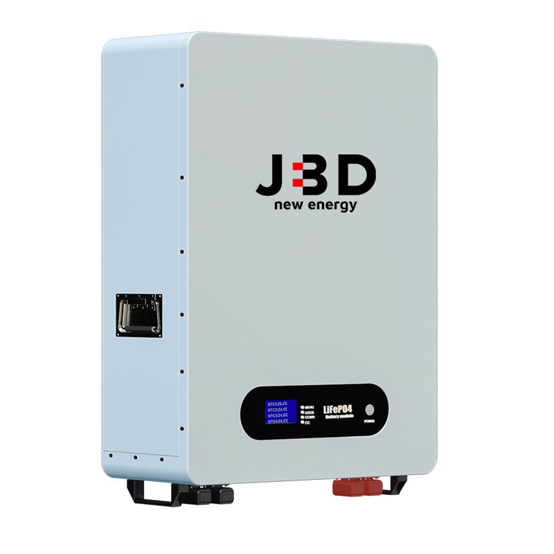 JBD wall mounted 51.2V 100Ah 200AH for home energy storage solar system 5KW 10kw Lithium batteries 48V 100Ah lifepo4 battery