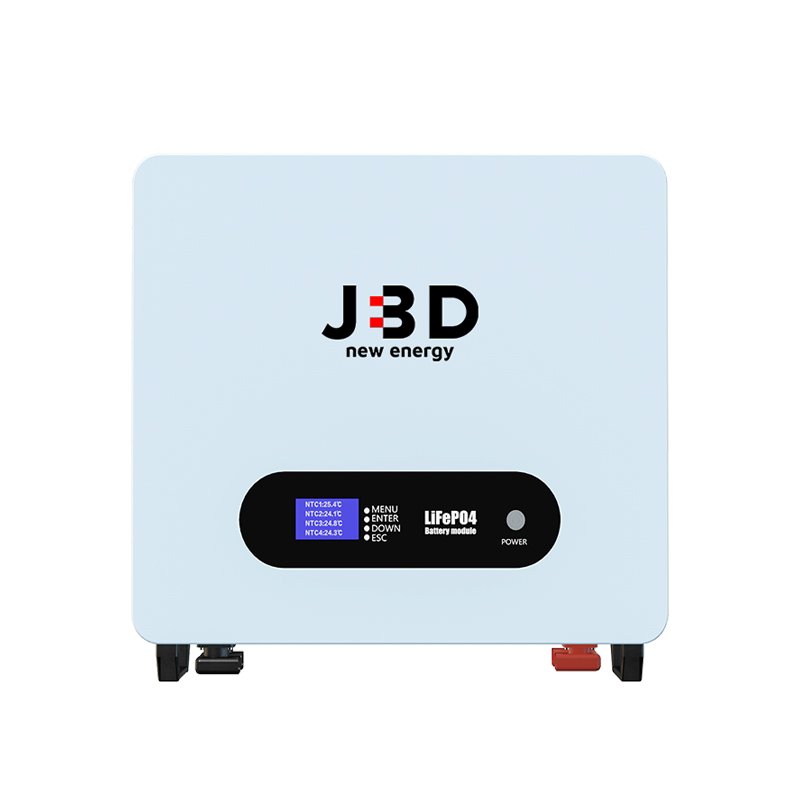 JBD wall mounted 51.2V 100Ah 200AH for home energy storage solar system 5KW 10kw Lithium batteries 48V 100Ah lifepo4 battery