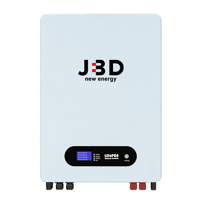 JBD wall mounted 51.2V 100Ah 200AH for home energy storage solar system 5KW 10kw Lithium batteries 48V 100Ah lifepo4 battery
