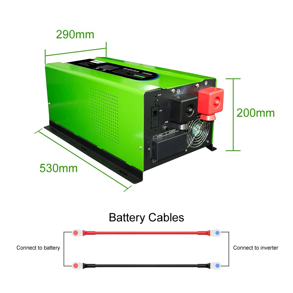 Gyopo Factory Price Hybrid Solar Inverter Pure Sine Wave Solar Power Inverter 1000W 2000W 3000W 4000W 5000W