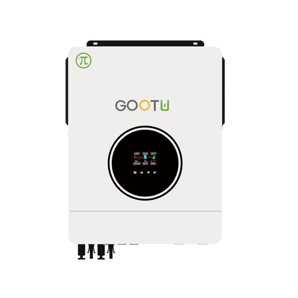 GOOTU One Phase Solar Inverter 10KW 8KW 6KW Dual Output Hybrid Inverter Support Lithium Battery