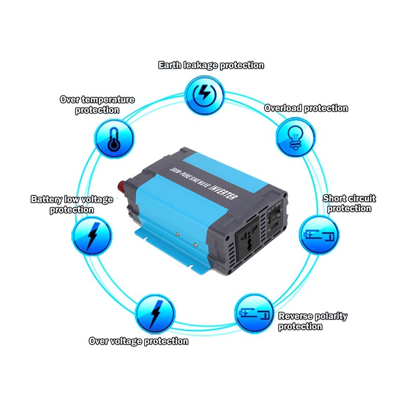 inversor de corriente 12v 24v 48v to 120V 220V 240v 800w 1500w 2000w 6000w solar inverter pure sine wave power inverters