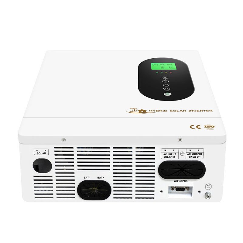Solar Inverter 12KW 200A Controller MPPT Hybrid On-Grid/Off-Grid Inverter 48V Pure Sine Wave Power Inverter