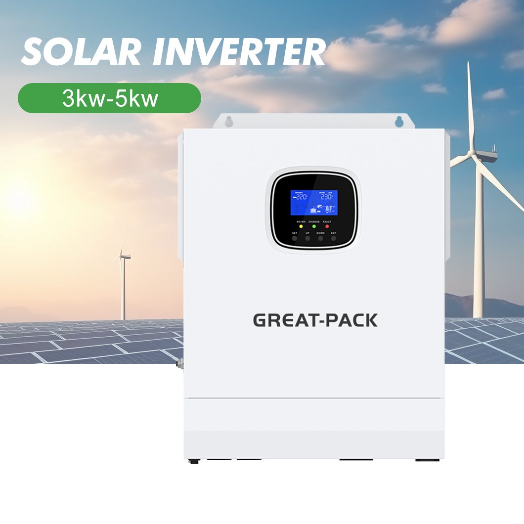 Home Use High Quality Single Phase 5Kva 24v Solar Inverter 6kw Off Grid Solar Inverter