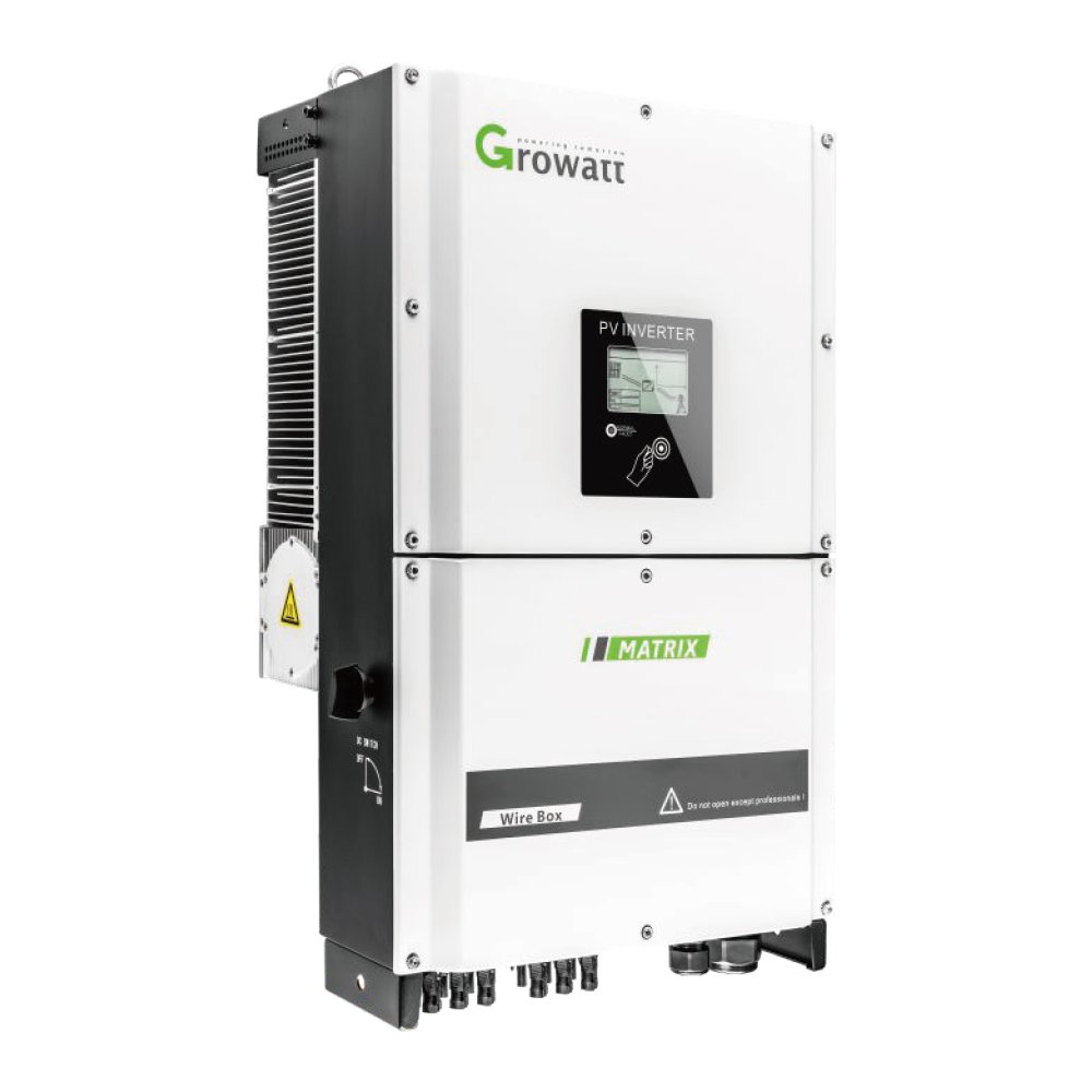 5Kw 10Kw 15Kw 30Kw 50Kw Pure Sine Growatt 20Kw Inverter 220 V Ac 3 Phase Growatt Solar Inverter