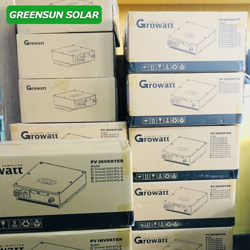5Kw 10Kw 15Kw 30Kw 50Kw Pure Sine Growatt 20Kw Inverter 220 V Ac 3 Phase Growatt Solar Inverter
