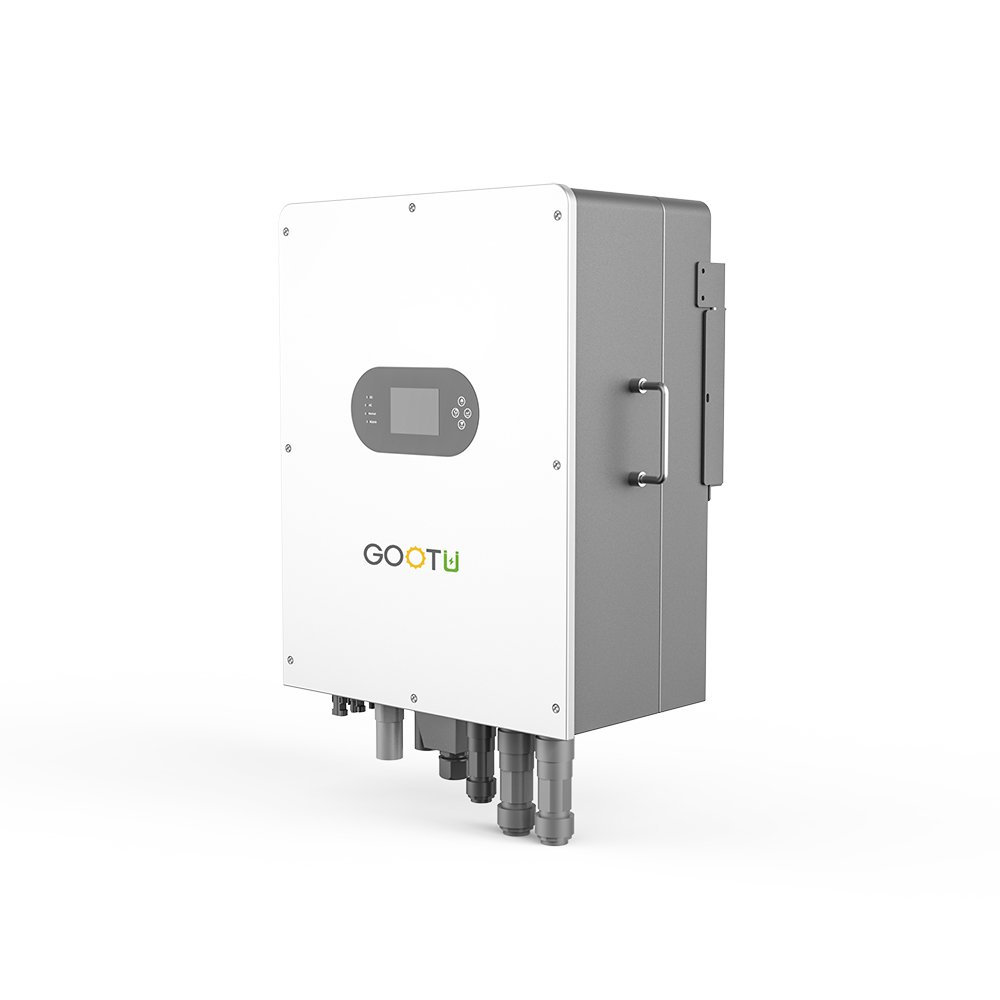 GOOTU 380V IP65 10KW Low Voltage Three Phase Hybrid Solar Inverter With WiFi Module And MPPT Solar Charge Controller