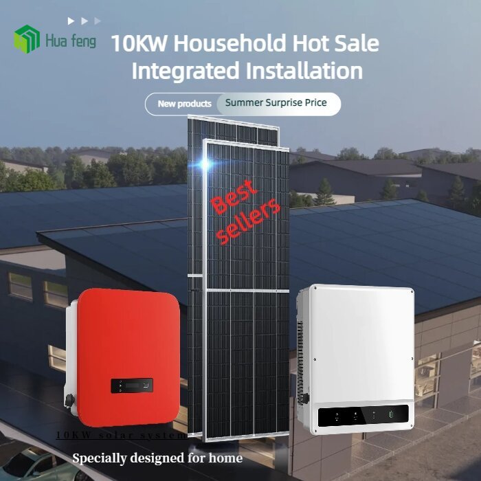 Hybrid Photovoltaic Home Off Grid Solar Energy Systems 5kwh 10kwh 15kwh 20kwh 25kwh 30kwh Solar Energy Home System Kit