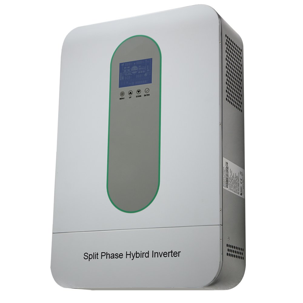 Reach Power 10KW 48V Hybrid Solar Inverter Split Phase 120/240VAC Output PV 500VDC With Dual MPPT Tracker 200A Charger