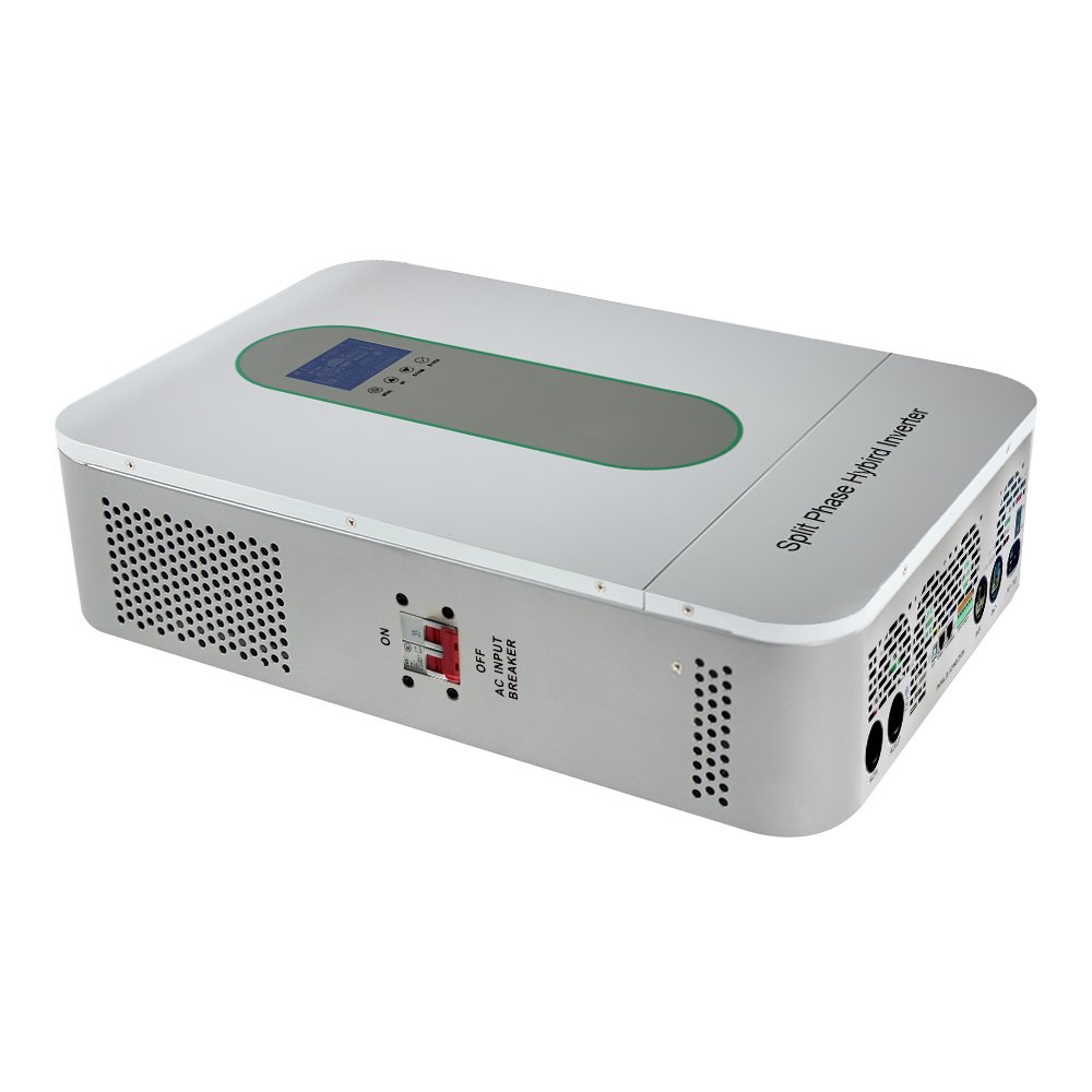 Reach Power 10KW 48V Hybrid Solar Inverter Split Phase 120/240VAC Output PV 500VDC With Dual MPPT Tracker 200A Charger