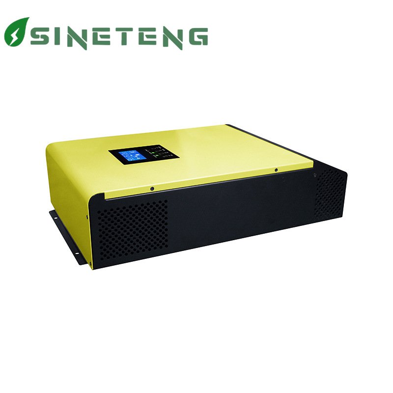 High quality 5KW On/Off grid Hybrid MPPT Pure sine wave High efficiency Solar inverter Single Phase Solar Inverter