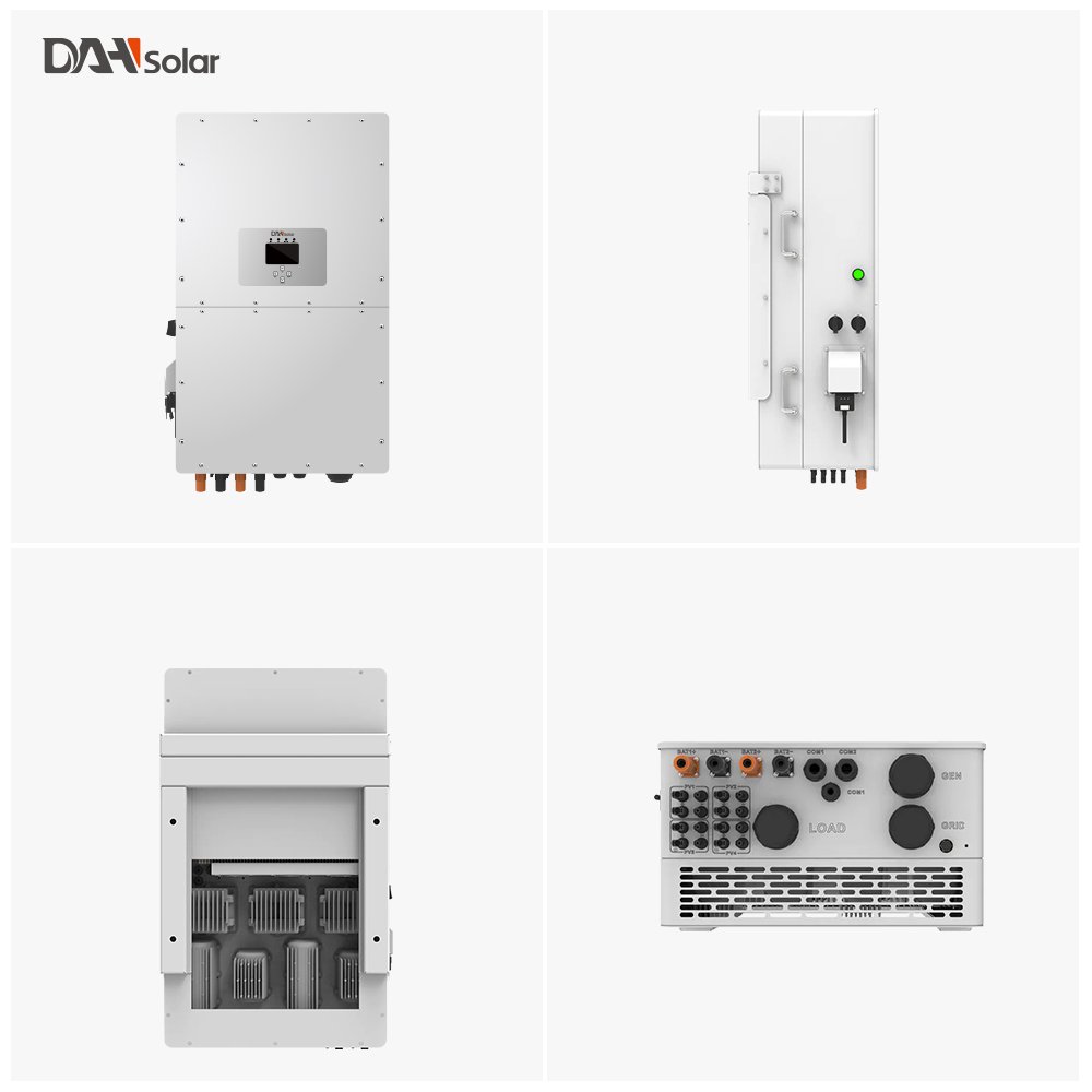 Deye NEW 3 Phase 30KW 40KW 50KW SUN-29.9/30/35/40/50K-SG01HP3 Hybrid Solar Inverter With BMS