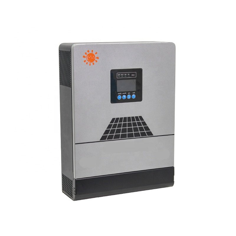 Customized household 3000W 5000W high frequency off-grid inverter, with MPPT controller hybrid solar inverter