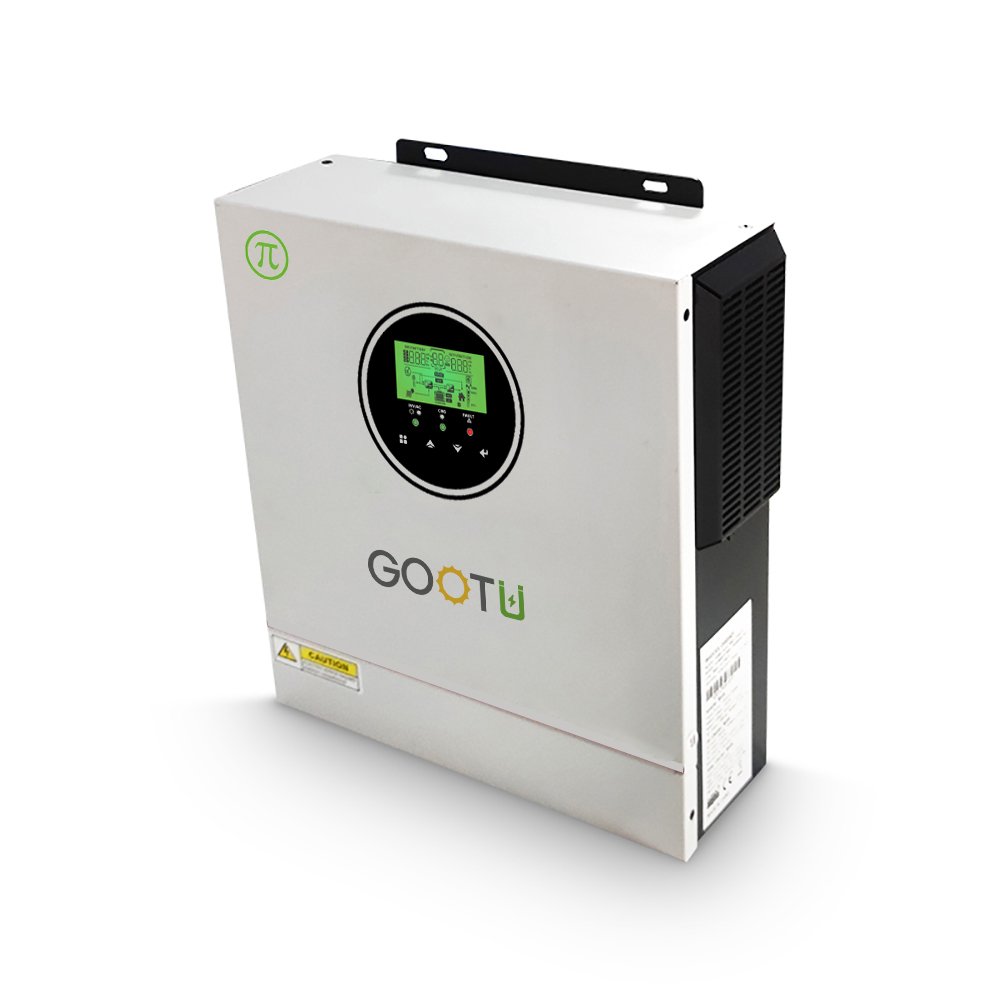 GOOTU 1KW 1.5KW 2KW Off Grid 12V 24V Solar Power Pure Sine Wave Solar Inverter