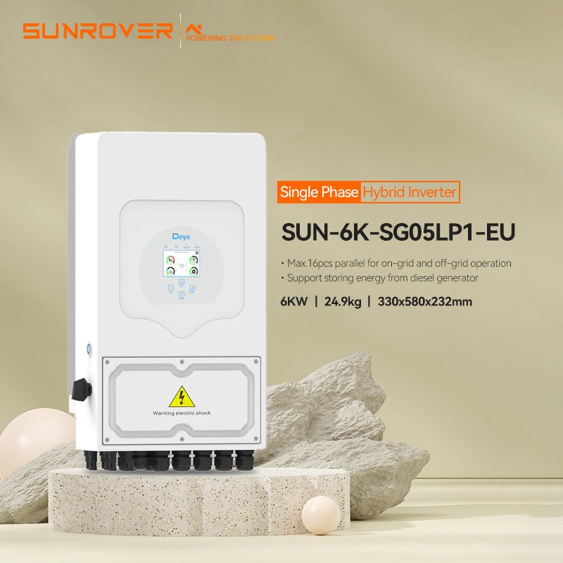Deye Hybrid Solar Inverter Single Phase 3.6kw 5kw 6kw 8kw 12kw 14kw 16kw single phase Phase 8kw 10kw 12kw hybrid inverter