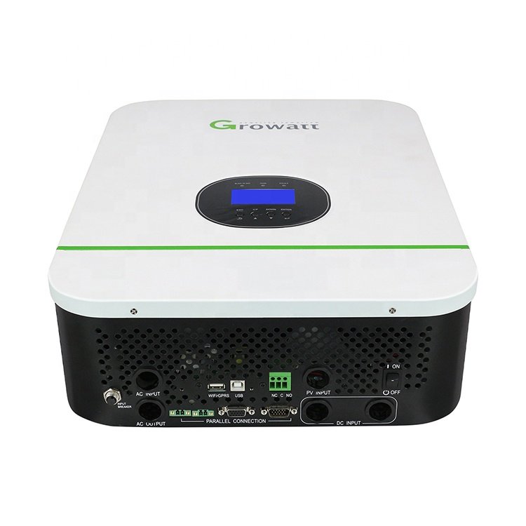 Growatt MPPT Off Grid Inverter 3KW 5KW 10KW Residential PV Power Inverter SPF 3000TL LVM-24 Pure Sine Wave Hybrid Solar Inverter