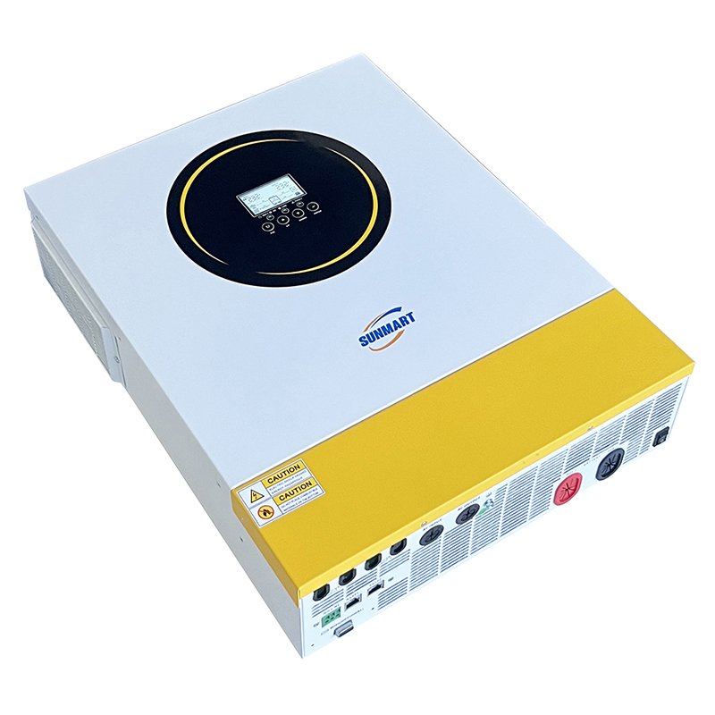 Sunmart on off grid 5KW 10KW hybrid solar inverter with MPPT charge controller 10kva 11KW 48V 220V power solar inverters