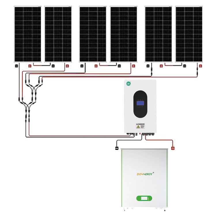 Solar Panel Kit Power Generator 5KW on and off Grid Hybrid Solar Inverter 10kw 15KW 20KW Home Solar Energy Systems
