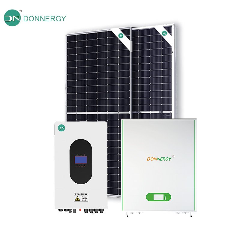 Solar Panel Kit Power Generator 5KW on and off Grid Hybrid Solar Inverter 10kw 15KW 20KW Home Solar Energy Systems