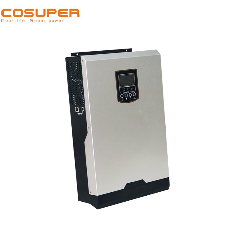 Off grid 24V 220V 3KVA hybrid solar inverter with 60A MPPT solar charger