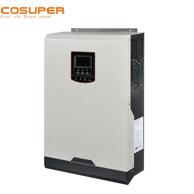 Off grid 24V 220V 3KVA hybrid solar inverter with 60A MPPT solar charger