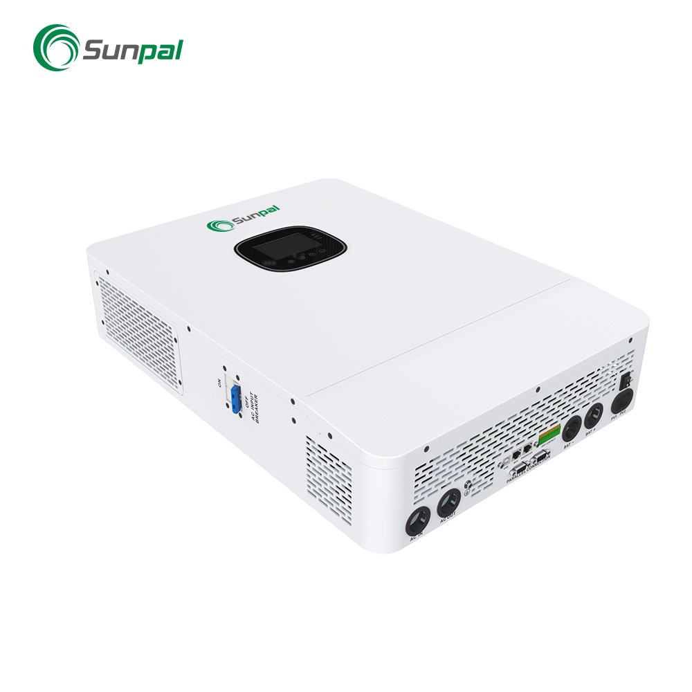 Sunpal IP65 Hybrid Solar Inverter 48V 5 kW 8Kw 10Kw Single Phase Dual Mppt Soler Inverter for Solar Home System