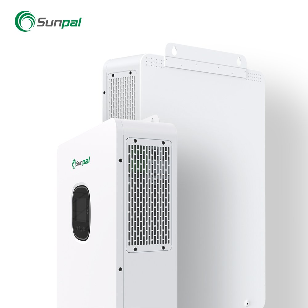 Sunpal IP65 Hybrid Solar Inverter 48V 5 kW 8Kw 10Kw Single Phase Dual Mppt Soler Inverter for Solar Home System