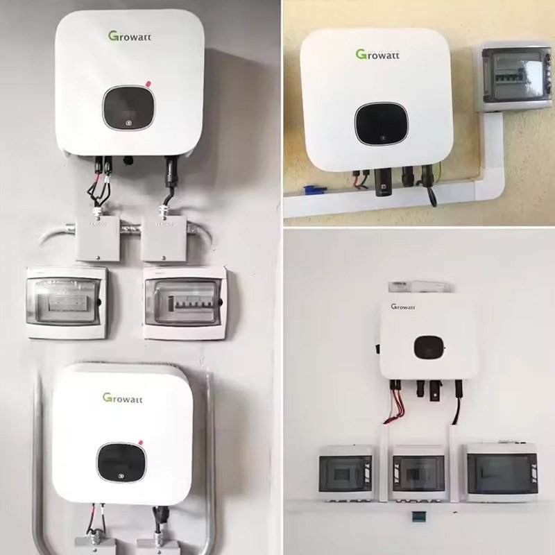 High Power Growatt MIN solar inverter 2.5KW 3KW 3.6KW 5KW 6KW Growatt on-grid Inverter with High Voltage and wifi