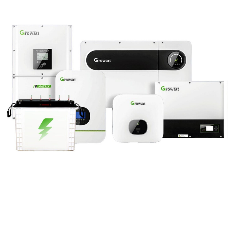 Growatt gird tied MICRO solar inverter Single Phase 2MPPT MIN4200TL-X/XE Inverter Growatt MIN SERIES 4KW DDP TO EUROPE