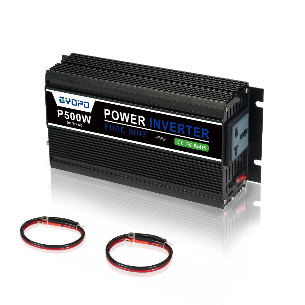 Factory Price 500W Car Power Inverter DC to AC Pure Sine Wave Inverter for Car Appliance