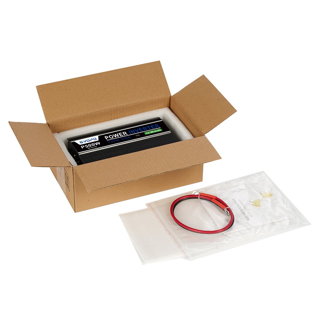 Factory Price 500W Car Power Inverter DC to AC Pure Sine Wave Inverter for Car Appliance